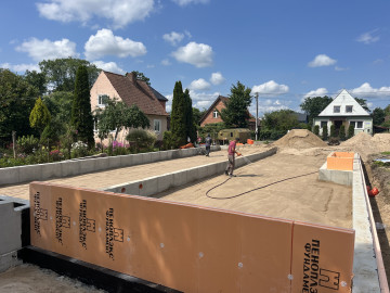 Одноэтажный дом из керамики