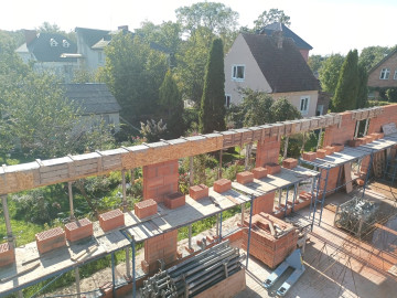 Одноэтажный дом из керамики