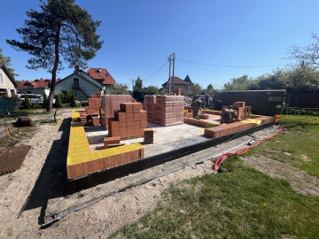 Дом с мансардой из теплой керамики Дом с мансардой из теплой керамики