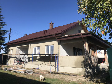 Реконструкция небольшого домика в Малиновке
