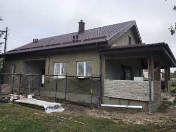Реконструкция небольшого домика в Малиновке