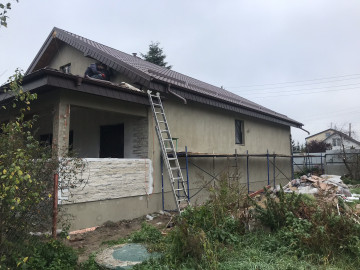 Реконструкция небольшого домика в Малиновке
